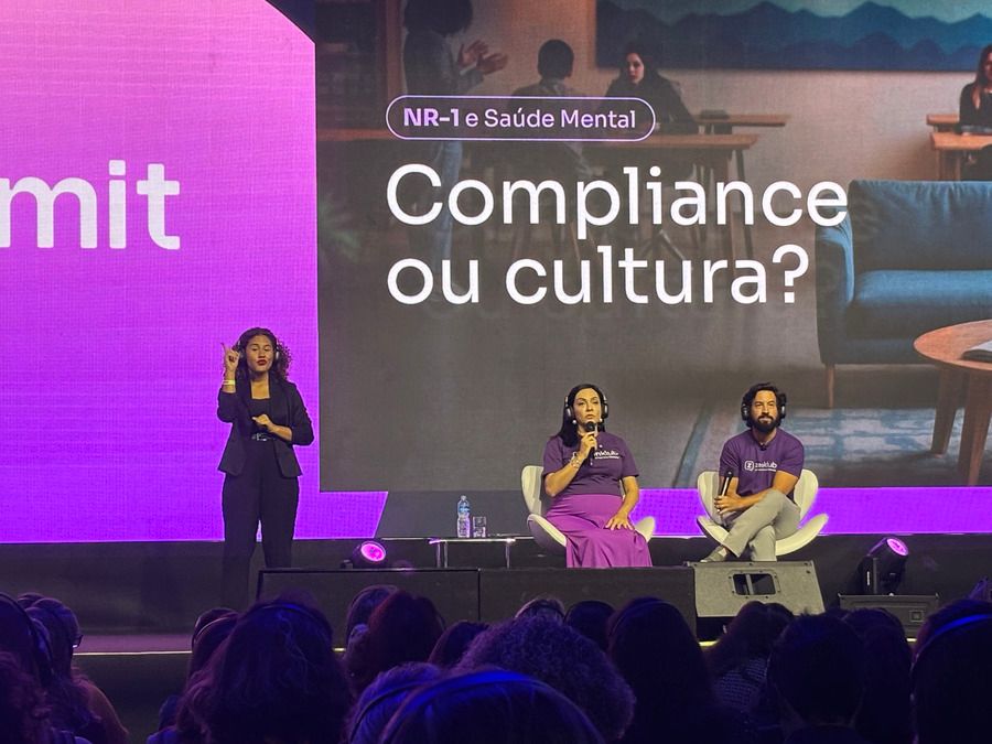 No palco Izabella Camargo e Rui Brandão.