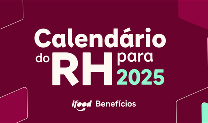 Calendário do RH para 2025