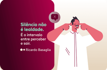 Silêncio não é lealdade. É o intervalo entre perceber e sair.